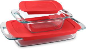 Pyrex 2-Pack Glass Baking Dish Set