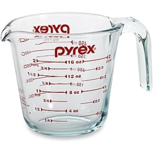Pyrex 4-Cup Glass Measuring Cup